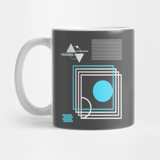 minimalstic abstract geometric Mug